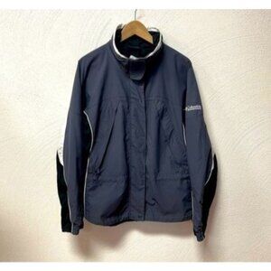 Columbia Core Interchange Women's Grey & Black Ski Jacket Size Large